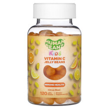 Human Beanz, Kinder, Vitamin C Jelly Beans, Zitrus-Explosion, 120 Jelly Beans
