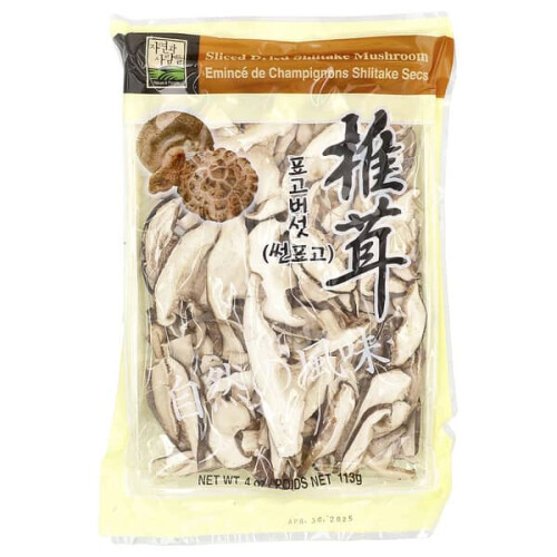 Champignon Shiitake Séché en Tranches