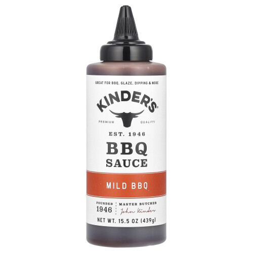 KINDER'S, BBQ-Sauce, Mild BBQ, 15,5 oz (439 g)