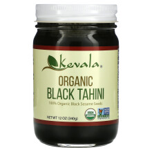 Kevala, Bio-schwarzes Tahini, 12 Unzen (340 g)