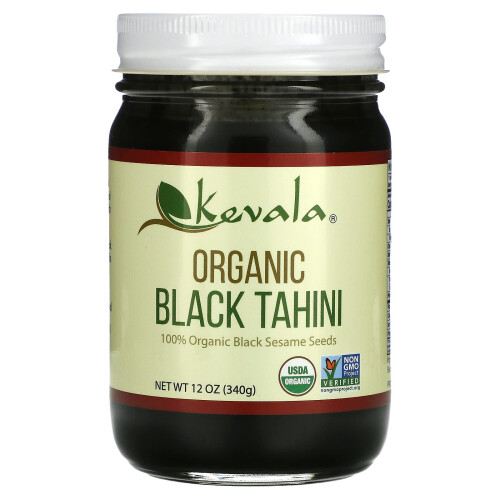 Kevala, Bio-schwarzes Tahini, 12 Unzen (340 g)