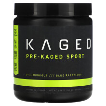 Kaged, Pre-Kaged, Sport Pré-Entraînement, Framboise Bleue, 9,24 oz (262 g)