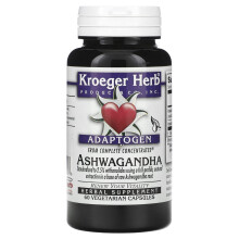 Kroeger Herb Co, Ashwagandha, 60 vegetarische Kapseln