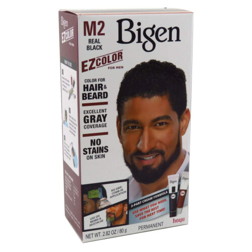 Bigen BIGEN Hoyu Ezcolor για Άνδρες, Πραγματικό Μαύρο M2