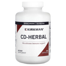Kirkman Labs, CD-Herbal, 180 Kapseln