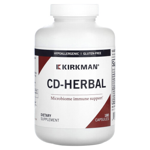 Kirkman Labs, CD-Herbal, 180 Kapseln