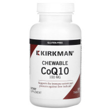 Kirkman Labs, Kautabletten CoQ10, 100 mg, 120 Tabletten