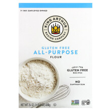 King Arthur Baking Company, Glutenfreies Universalmehl, 1,8 lb (680 g)