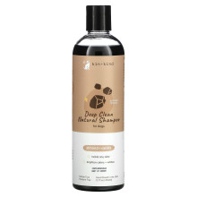 Kin+Kind, Tiefenreinigendes Naturshampoo, Für Hunde, Mandel + Vanille, 12 fl oz (354 ml)