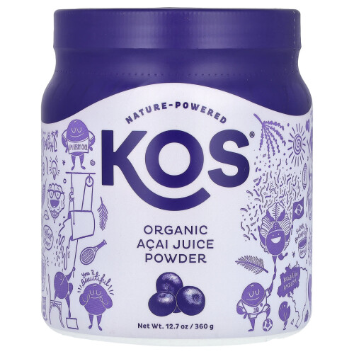 KOS, Bio Acai-Saftpulver, 12,7 Unzen (360 g)