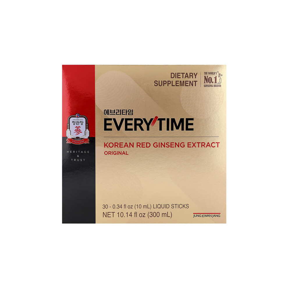 Jungkwanjang Red Korean Ginseng Extract, Everytime, Original