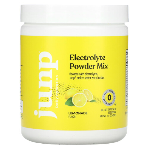 JUNP Hydration, Elektrolyt-Pulvermischung, Limonade, 14,9 oz (423 g)
