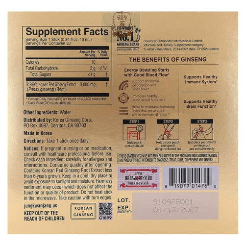 Koreanischer Roter Ginseng-Extrakt, Everytime, Original 2