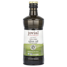 Jovial, Huile d'Olive Extra Vierge 100% Biologique, 16,9 fl oz (500 ml)