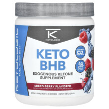 KetoLogic, Keto BHB, Baies Mixtes, 8,8 oz (246 g)