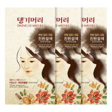 Daeng Gi Meo Ri - Koreaanse kruiden haarverf kleurcr?e [Middenbruin] (3 PACK) - PPD-vrije grijsdekking Haarbescherming Formule met hoge keratine 5 Oz