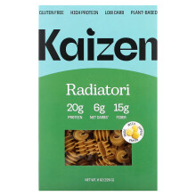Kaizen, Radiatori, Glutenfrei, Hochprotein, Low Carb, Pflanzlich, 8 Unzen (226 g)