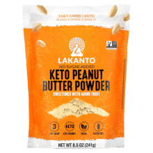 Lakanto, Keto Erdnussbutterpulver, 8,5 Unzen (241 g)