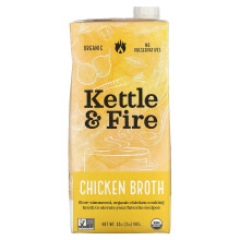 Kettle & Fire, Bouillon de Poulet, 32 oz (907 g)