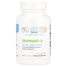 Little DaVinci, Immuni-Z, Natürliches Zitrone, 60 Lutschtabletten