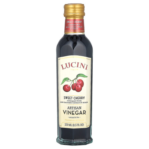 Lucini, Artisan Essig, Süßkirsche, 8,5 fl oz (250 ml)
