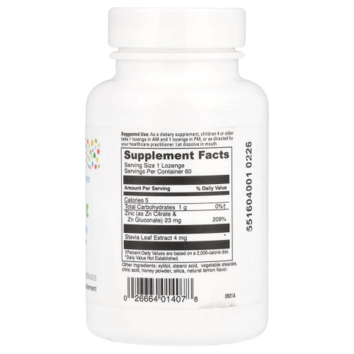 Little DaVinci, Immuni-Z, Citron Naturel, 60 Pastilles 2