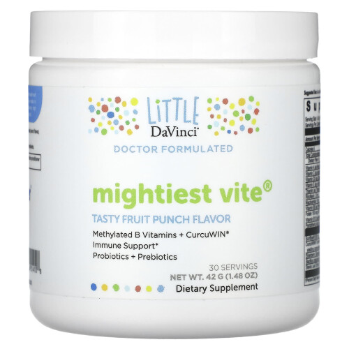 Little DaVinci, Mightiest Vite, Leckerer Fruit Punch, 1,48 oz (42 g)