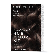 Madison Reed Radiant Hair Color Kit, Dunkelaschbraun f   r 100 % Grauabdeckung, ammoniakfrei, 5NA Torino Brown, permanente Haarfarbe, 1er-Pack