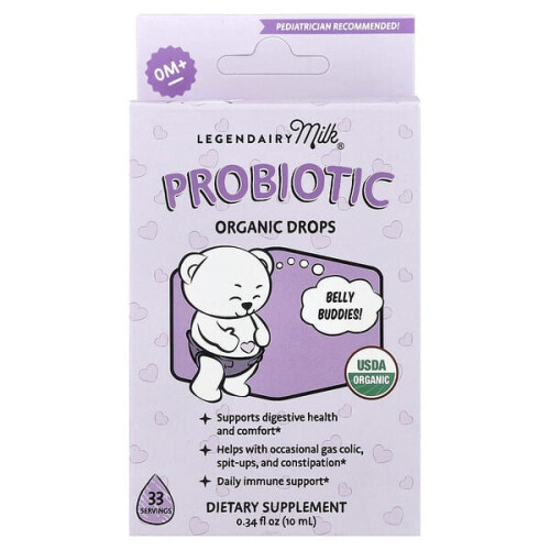 Gouttes Probiotiques Biologiques, 0+ Mois