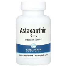 Lake Avenue Nutrition, Astaxanthin, 10 mg, 120 vegetarische Weichkapseln