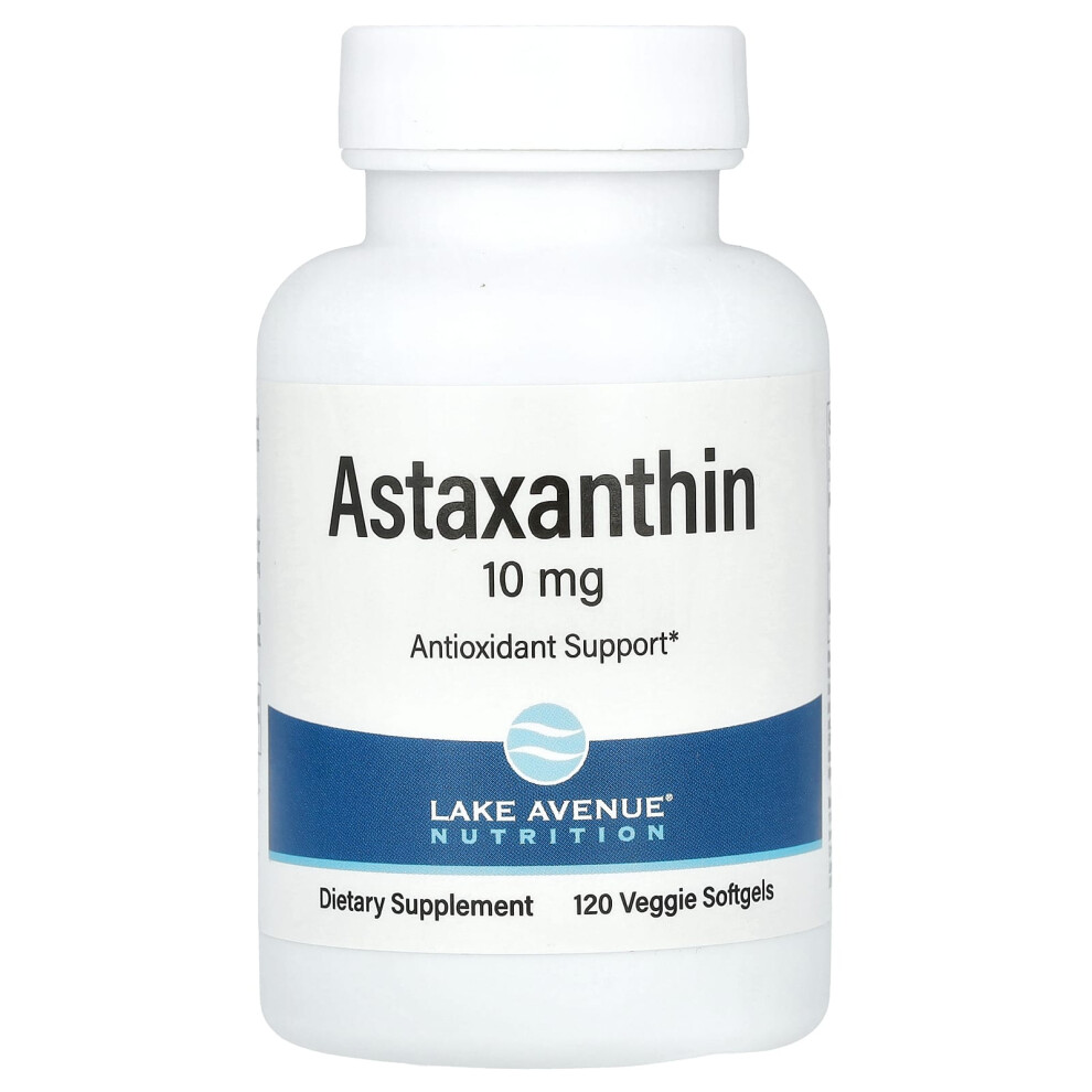 Lake Avenue Nutrition , Astaxanthin, 10 Mg, 120 Veggie Softgels