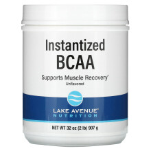 Lake Avenue Nutrition, Instantisiertes BCAA-Pulver, Geschmacksneutral, 32 Unzen (907 g)
