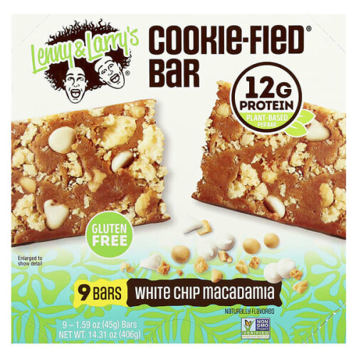 Barre Cookie-Fied, Pépites Blanches et Macadamia