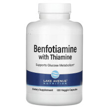 Lake Avenue Nutrition, Benfotiamin mit Thiamin, 250 mg, 120 Vegetarische Kapseln
