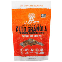 Lakanto, Keto Granola, Zimt-Mandel-Crunch, 11 Unzen (312 g)