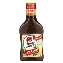 Lawry's, Marinade, Steak et Côtelette, 12 fl oz (354 ml)