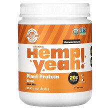 Manitoba Harvest, Bio-Hanf Yeah!, Pflanzenproteinmischung, Ungesüßt, 1 Pfund (454 g)