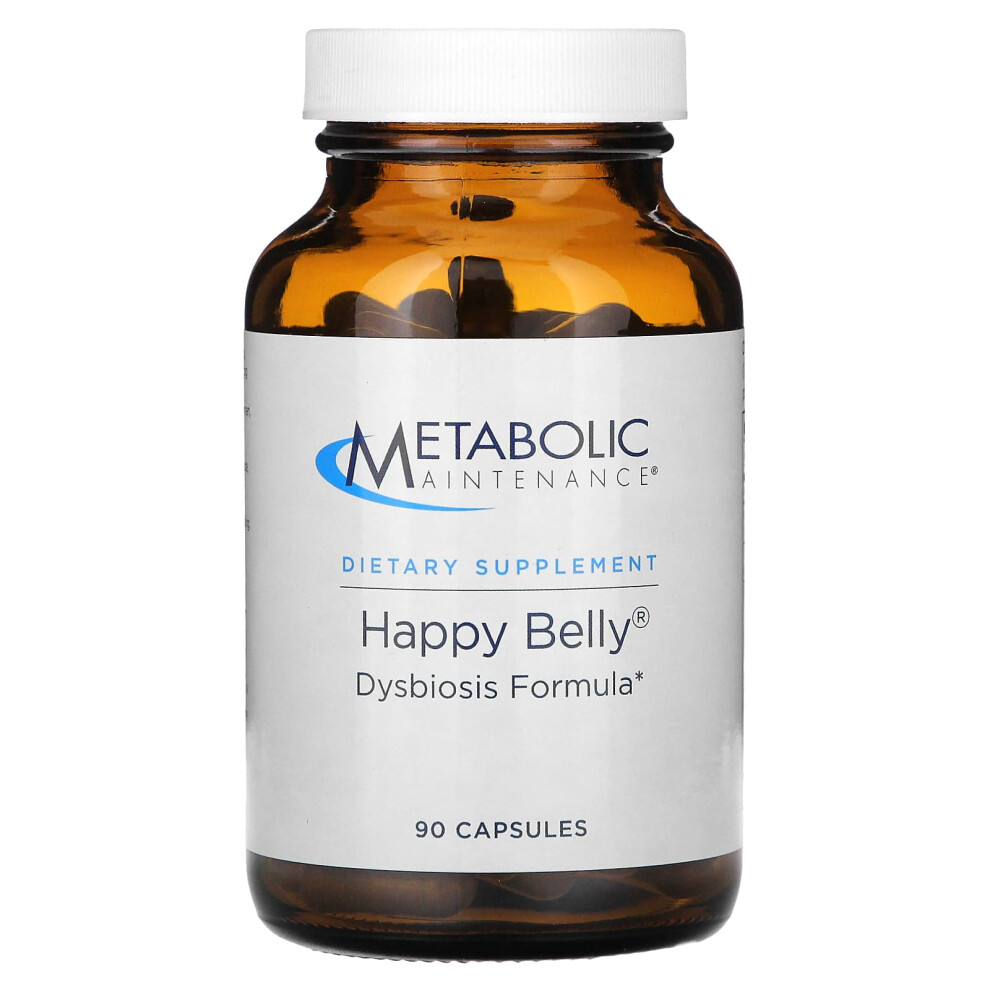 Metabolic Maintenance , Happy Belly, Dysbiosis Formula, 90 Capsules