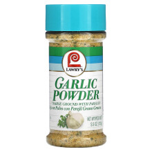 Lawry's, Knoblauchpulver, grob gemahlen mit Petersilie, 5,5 Unzen (155 g)