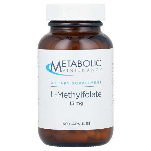 Metabolic Maintenance, L-Méthylfolate, 15 mg, 60 Gélules
