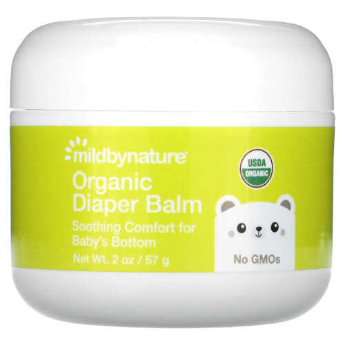 Mild By Nature, Baume Bio pour Couches, 2 oz (57 g)