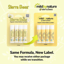 Sierra Bees, Baumes à Lèvres Biologiques, Crème Brûlée