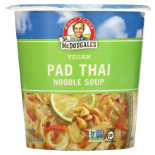 Dr. McDougall's, Soupe de Nouilles Végane Pad Thai, 2 oz (56 g)