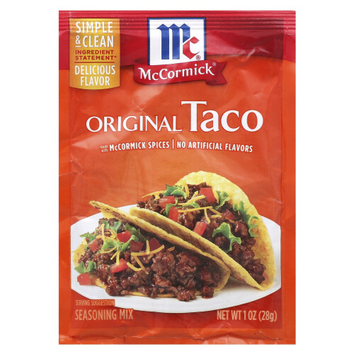 McCormick, Original Taco Gewürzmischung, 1 Unze (28 g)
