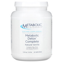 Metabolic Maintenance, Metabolic Detox Complete, Natürliche Vanille, 2,3 lb (1,05 kg)