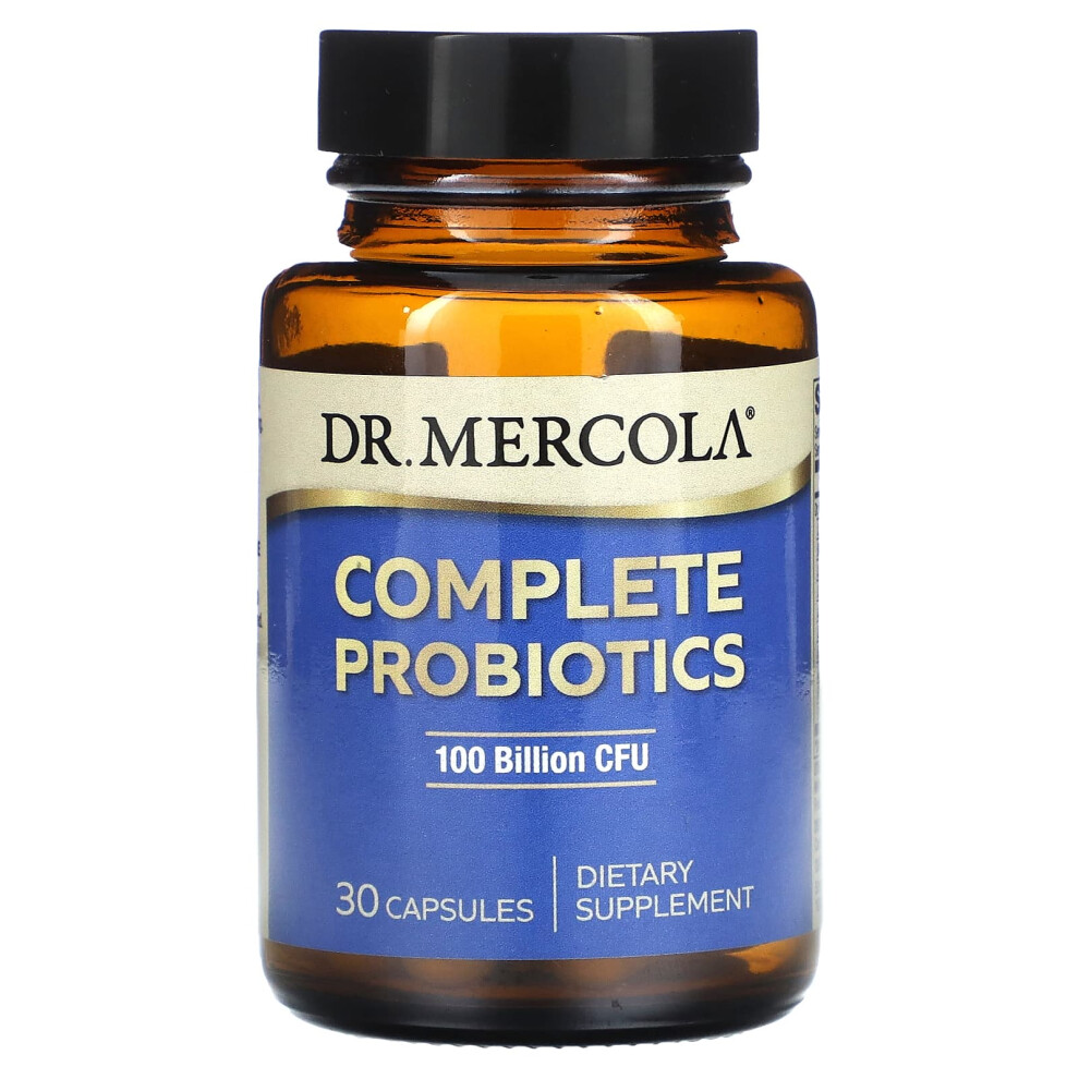 Dr. Mercola , Complete Probiotics, 100 Billion Cfu, 30 Capsules