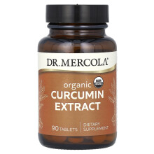 Dr. Mercola, Organischer Curcumin-Extrakt, 90 Tabletten