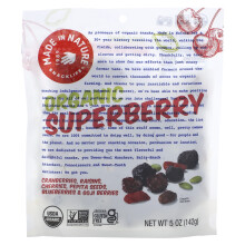 Made in Nature, Bio-Superberry, Cranberries, Rosinen, Kirschen, Kürbiskerne, Blaubeeren & Goji-Beeren, 5 Unzen (142 g)