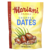 Mariani Trockenfrüchte, Gehackte Datteln, 8 Unzen (227 g)