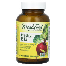 MegaFood, Methyl B12, 60 Tabletten
